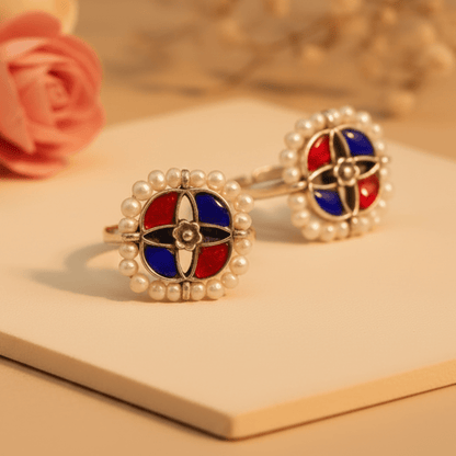 Neelrang Toe Rings - Zirak Silver