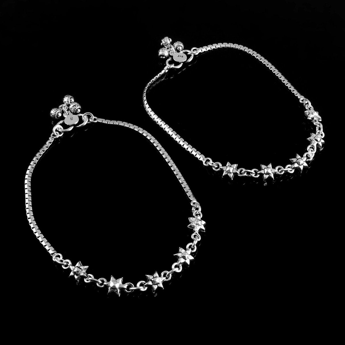 Noorani Anklet - Zirak Silver