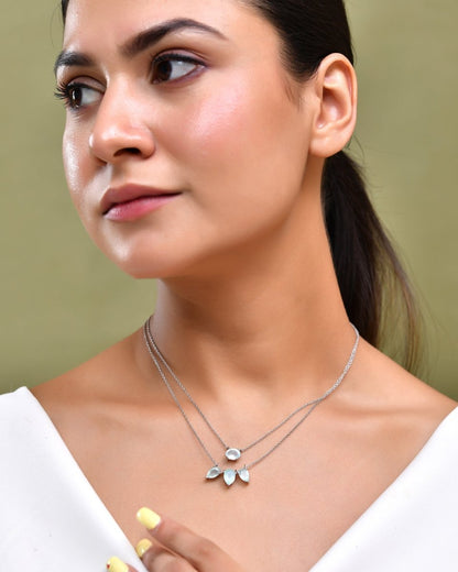 Ocean Bloom Pendant - Zirak Silver