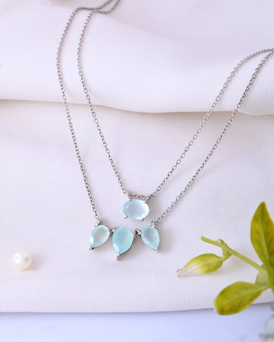Ocean Bloom Pendant - Zirak Silver