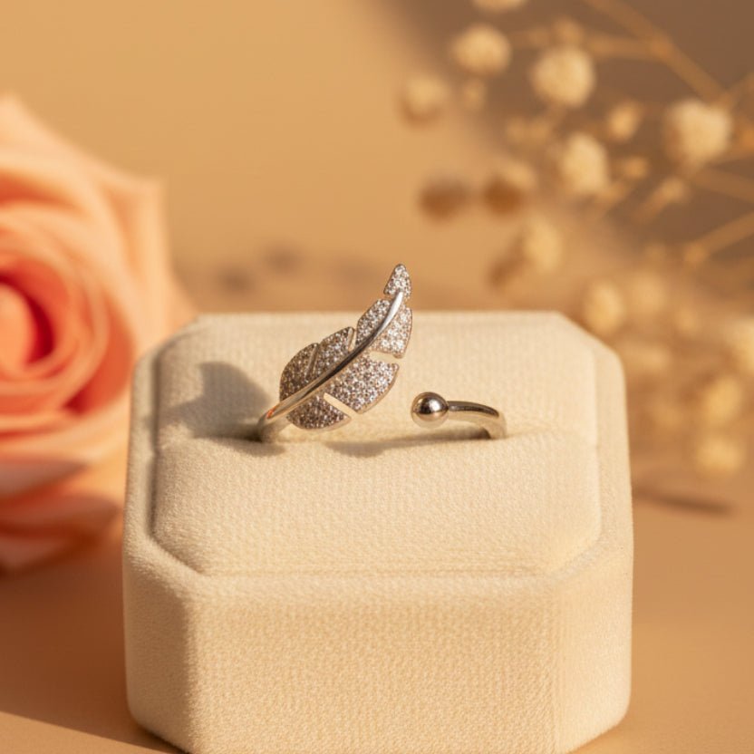Pankh Silver Ring - Zirak Silver