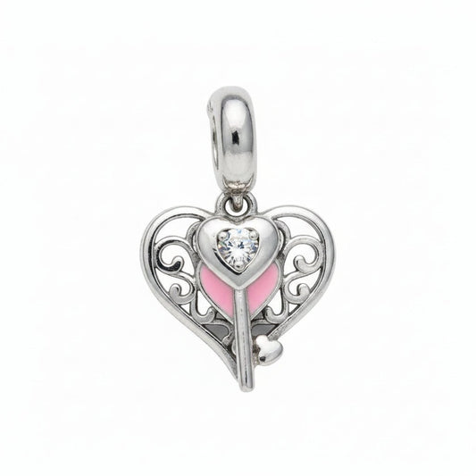 Prem Hriday Charm - Zirak Silver