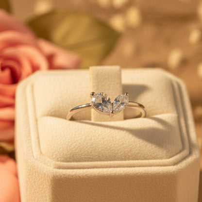 Prem Hriday Ring - Zirak Silver