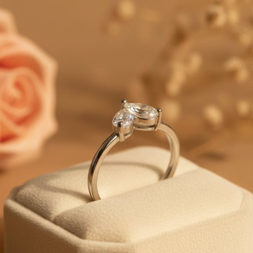 Prem Hriday Ring - Zirak Silver