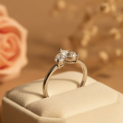 Prem Hriday Ring - Zirak Silver