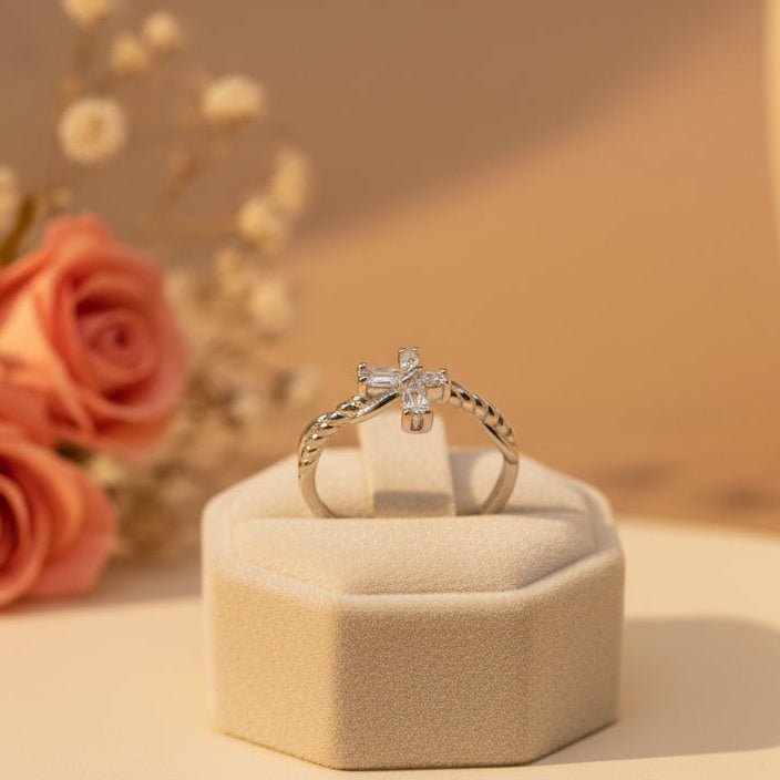 Pushpika Ring - Zirak Silver