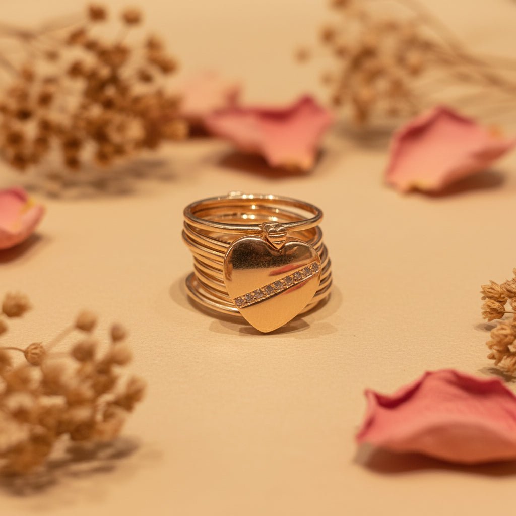 Pyar Magic Ring with Bracelet - Zirak Silver