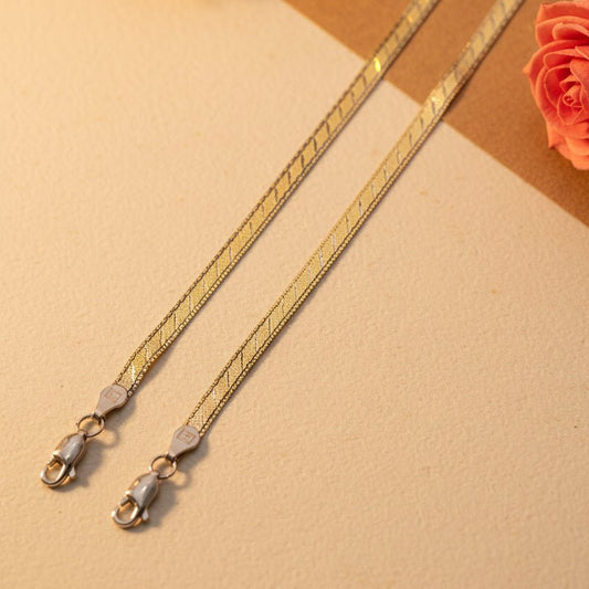 Rajsi Anklet - Zirak Silver