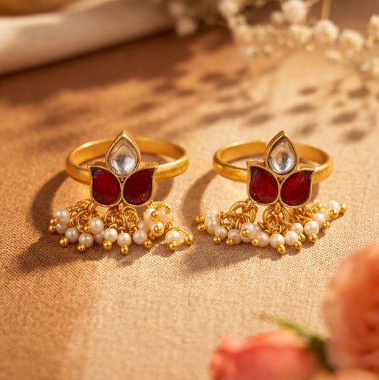 Rajsi Toe Ring - Zirak Silver