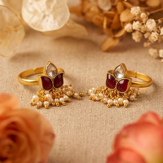 Rajsi Toe Ring - Zirak Silver