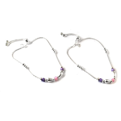 Rangini Anklet - Zirak Silver