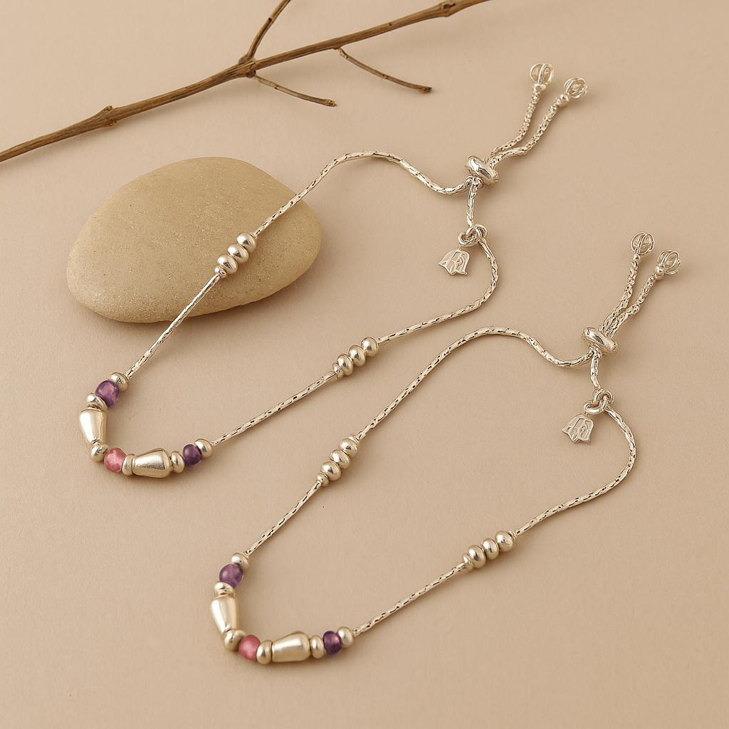 Rangini Anklet - Zirak Silver