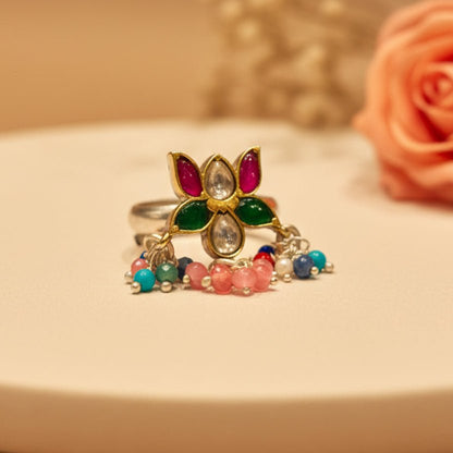 Rangriti Ring - Zirak Silver