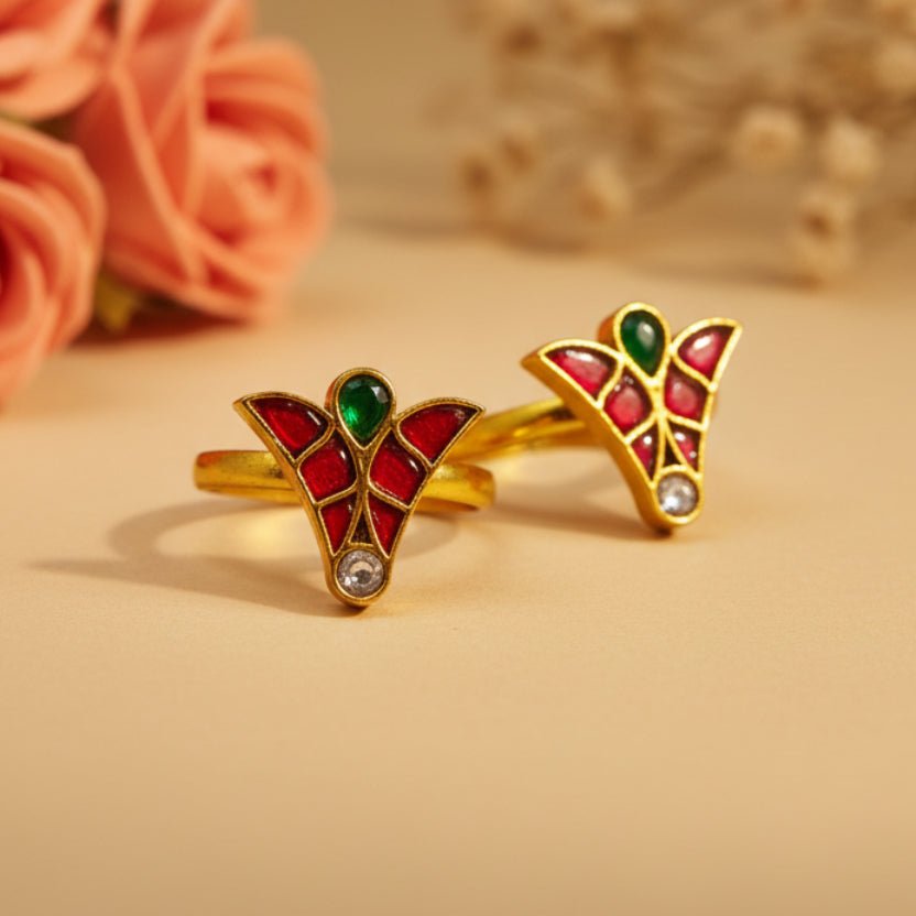 Rangriti Toe Rings - Zirak Silver