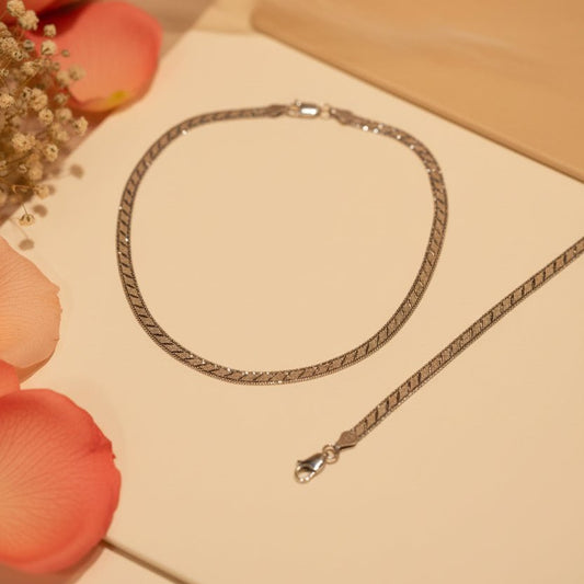 Rani Anklet - Zirak Silver