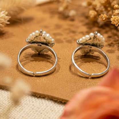 Rani Heera Toe Ring - Zirak Silver