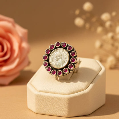 Rani Sikka Ring - Zirak Silver