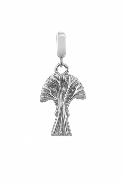 Red Flower Bouquet Charm in 925 Silver - Zirak Silver