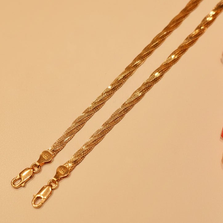 Rose Anklet - Zirak Silver