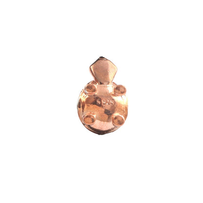 Rose Gold Turtle Charm Bead in 925 Silver – Symbolic Animal Charm for Bracelets - Zirak Silver