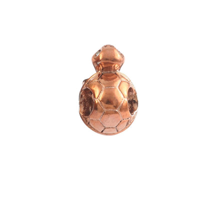 Rose Gold Turtle Charm Bead in 925 Silver – Symbolic Animal Charm for Bracelets - Zirak Silver