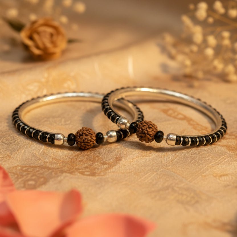 Rudra Raksha Bracelet - Zirak Silver