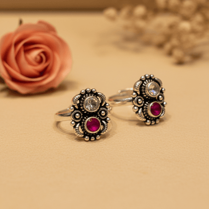 Ruhani Bichiya Pair - Zirak Silver