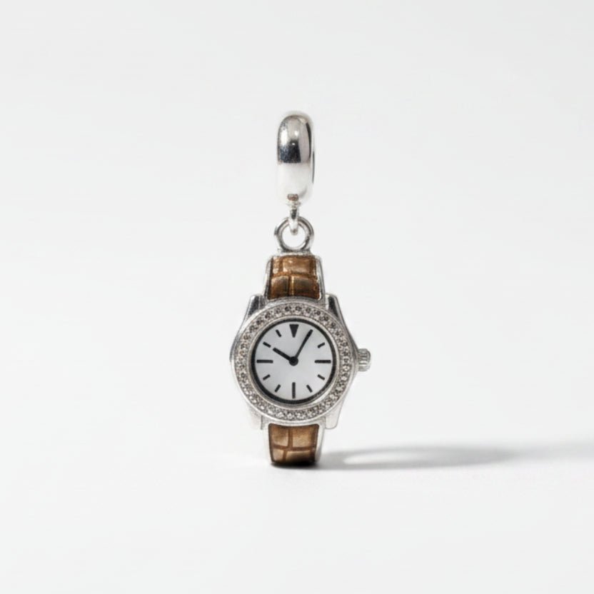 Samay Watch Charm - Zirak Silver