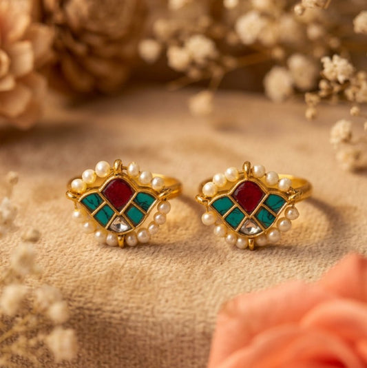 Seher Toe Ring - Zirak Silver