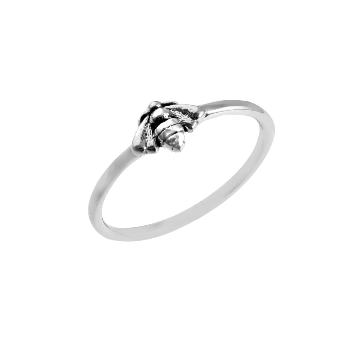 Sterling Silver Bee Ring - Zirak Silver