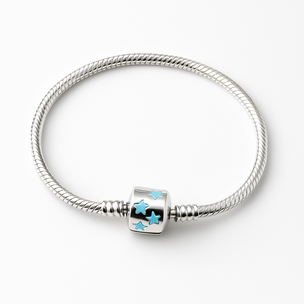 Sterling Silver Charm Bracelet - Zirak Silver