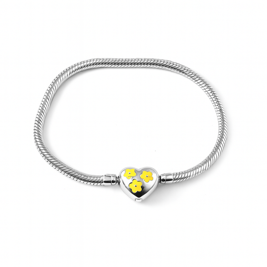 Sterling Silver Charm Bracelet - Zirak Silver