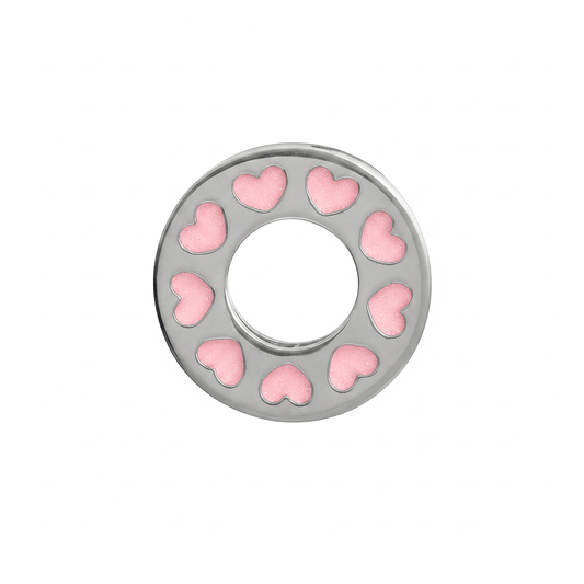 Sterling Silver Crystal Spacer Charm – Elegant Bracelet Filler Bead - Zirak Silver
