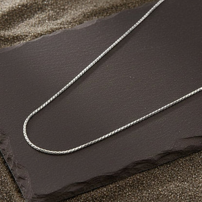 Sterling Silver Wheat Chain | 925 Silver Spiga Chain Necklace for Men & Women - Zirak Silver