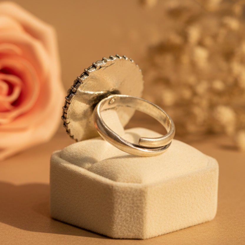 Tarini Ring - Zirak Silver