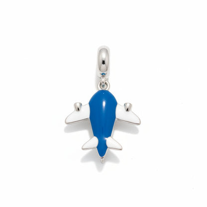 Udaan Airplane Charm - Zirak Silver