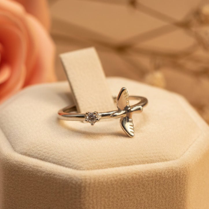 Udaan Bird Ring - Zirak Silver