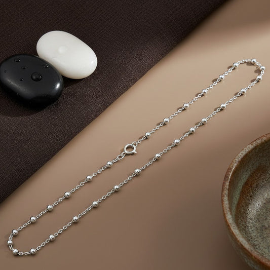 Arzoo Chain – Saturn Silver Chain