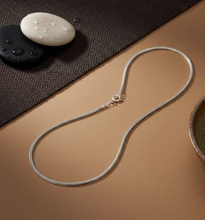 Mehar Chain – Glossy Finish Fishtail Silver Chain