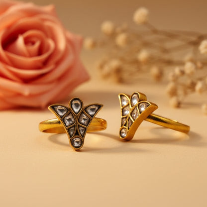 Vanya Toe Rings - Zirak Silver