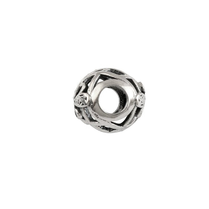 Vintage Bow Filigree Sterling Silver Charm Bead - Zirak Silver